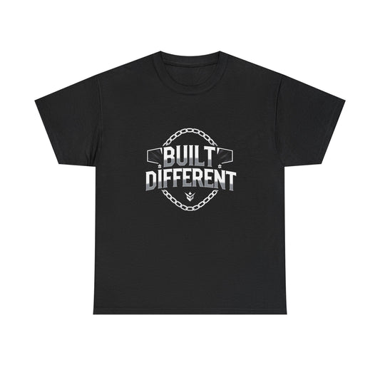 Built Different Tee — Motorcycle Chain Graphic T‑Shirt