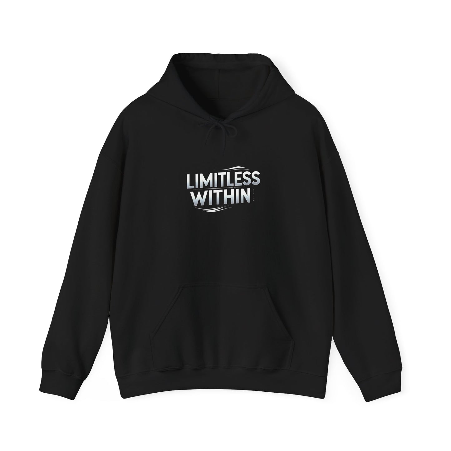 Limitless Within Hoodie — Motivational Graphic Hooded Sweatshirt