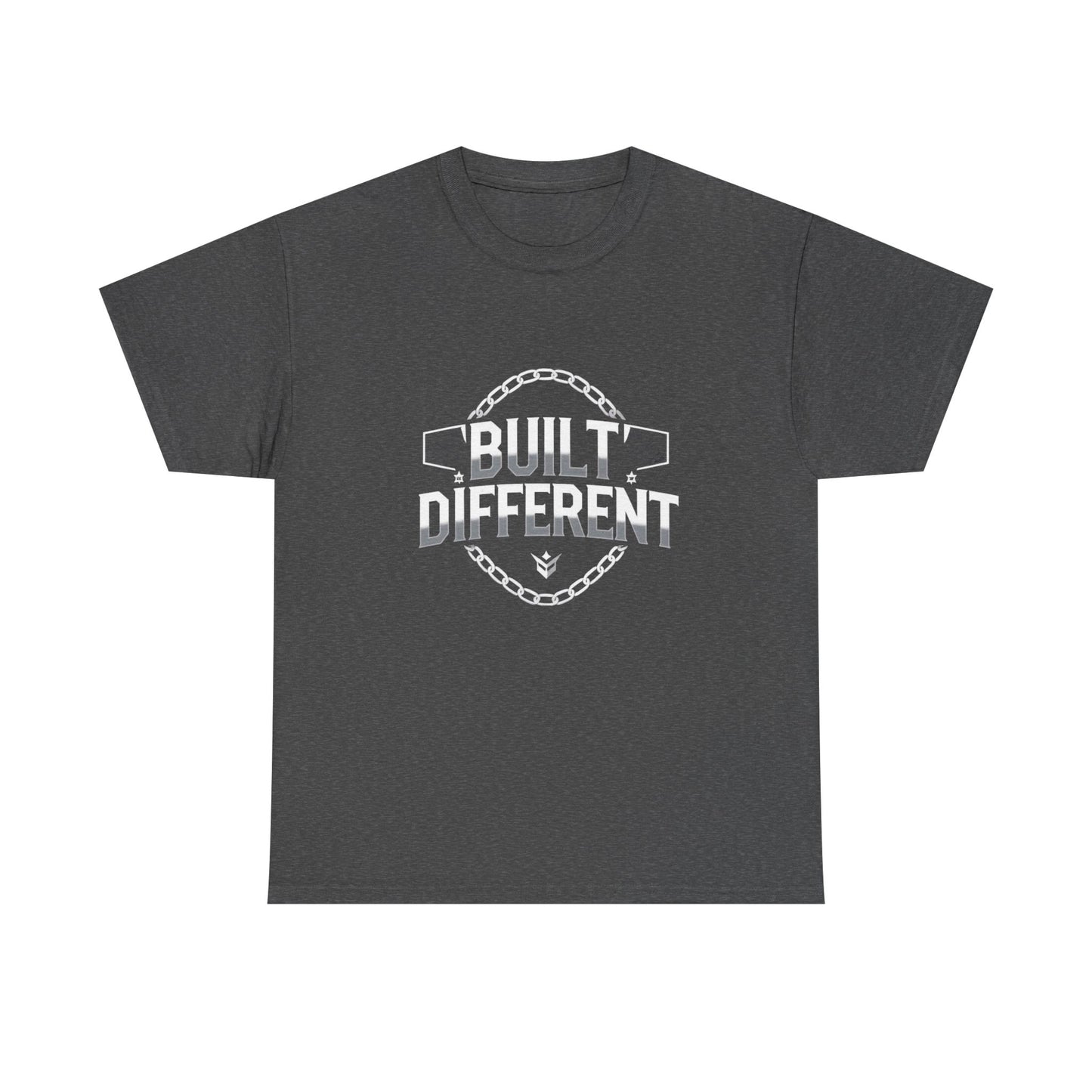 Built Different Tee — Motorcycle Chain Graphic T‑Shirt