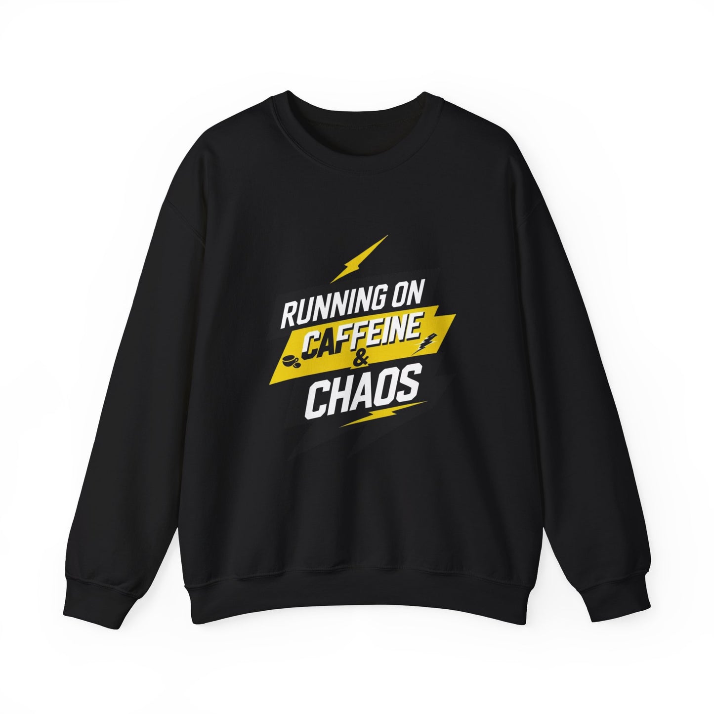 Running on Caffeine & Chaos Crewneck Sweatshirt