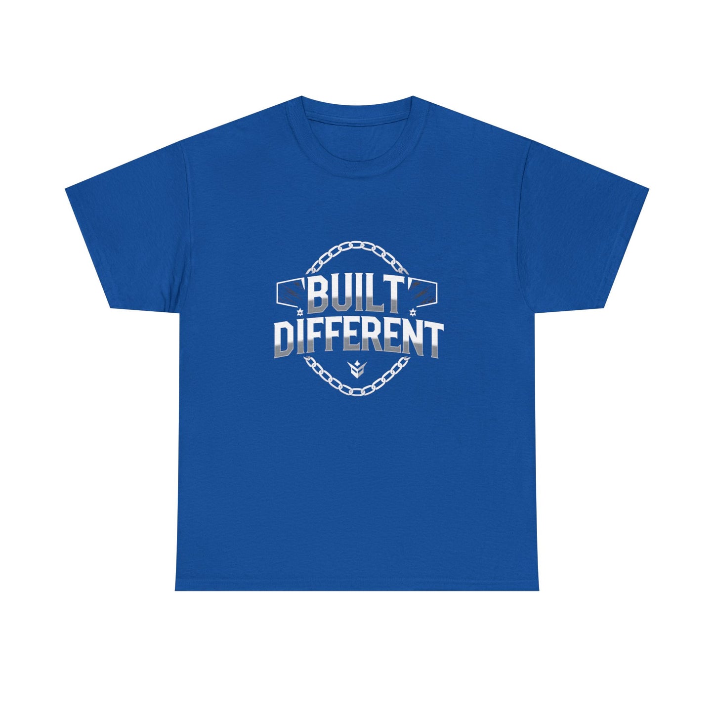 Built Different Tee — Motorcycle Chain Graphic T‑Shirt