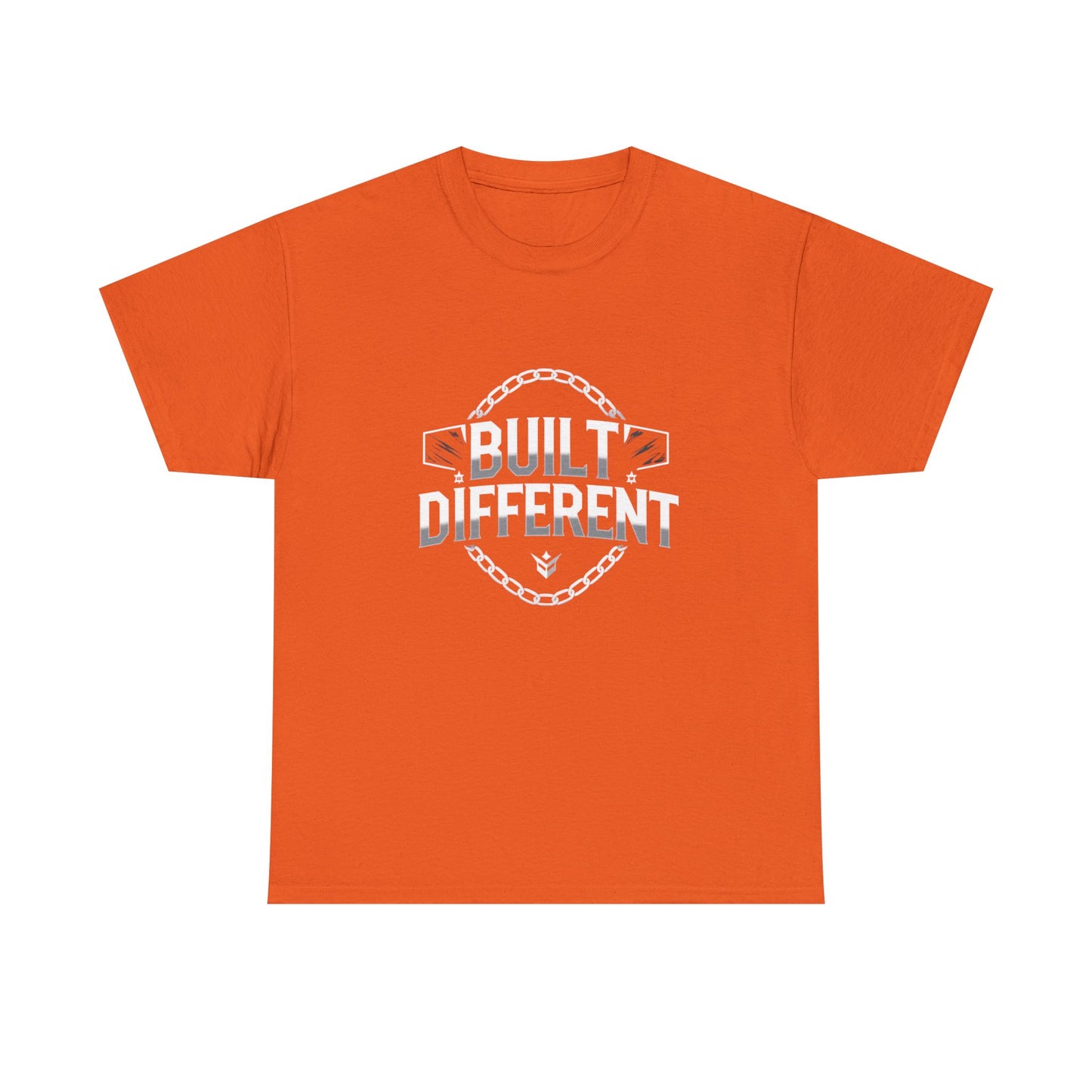 Built Different Tee — Motorcycle Chain Graphic T‑Shirt
