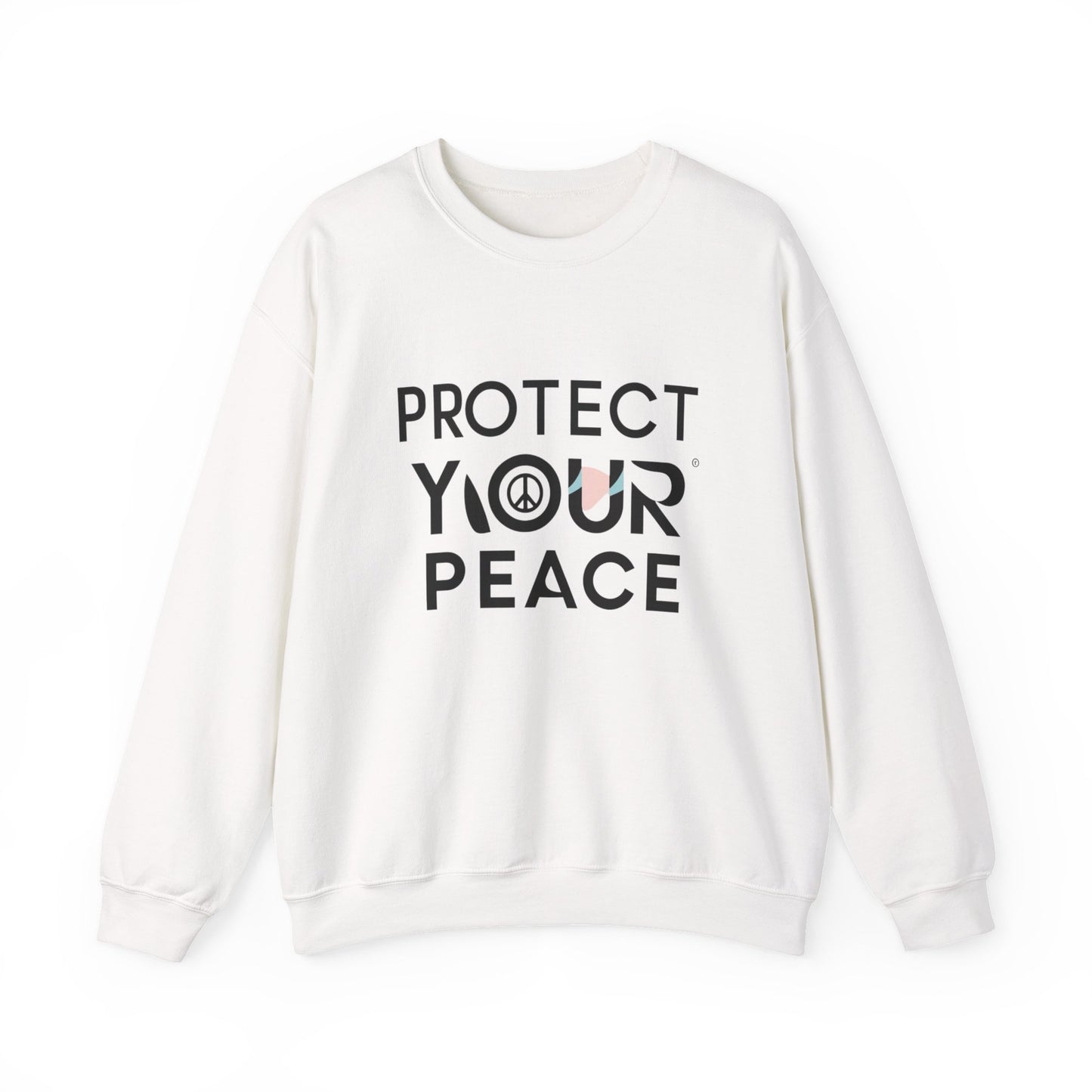 Protect Your Peace Sweatshirt — Cozy Crewneck with Peace Symbol