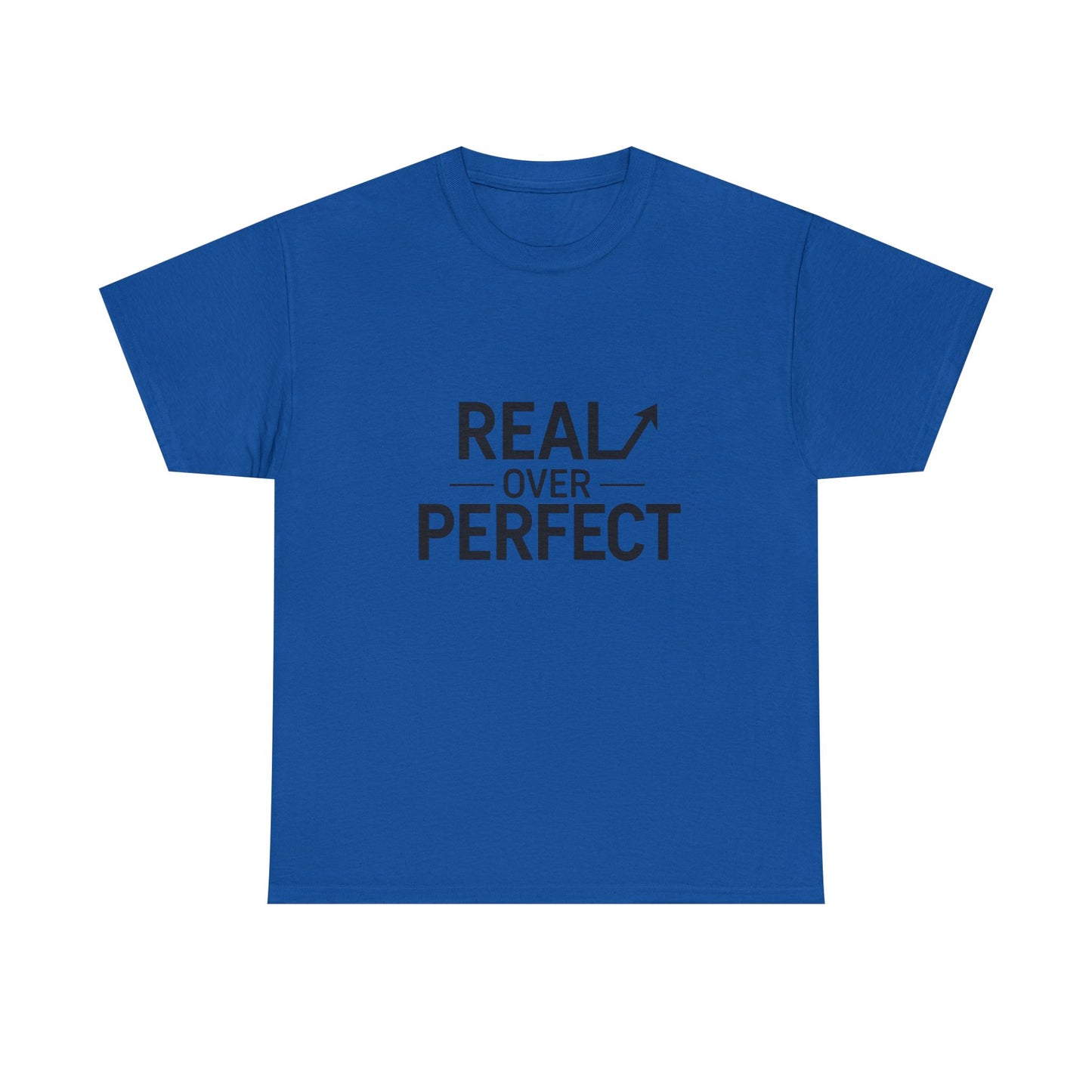 Real Over Perfect T-Shirt — Inspirational Christian Faith Tee