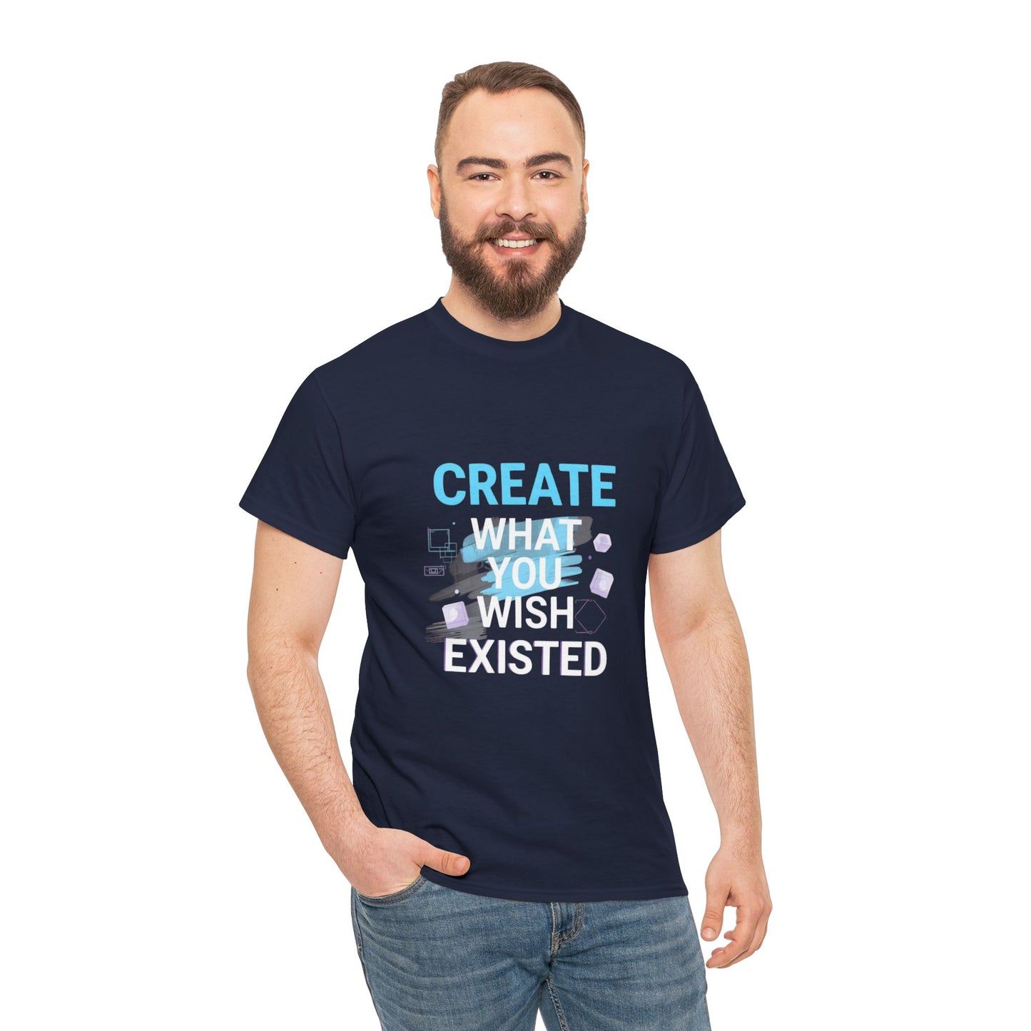 Create What You Imagine Tee — Inspirational Graphic T-Shirt for Creatives