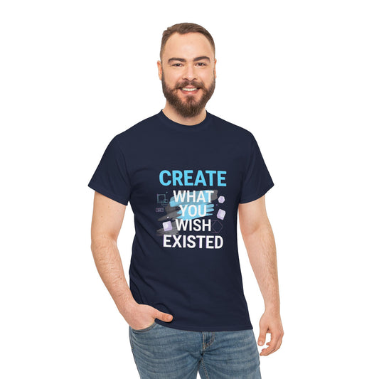 Create What You Imagine Tee — Inspirational Graphic T-Shirt for Creatives