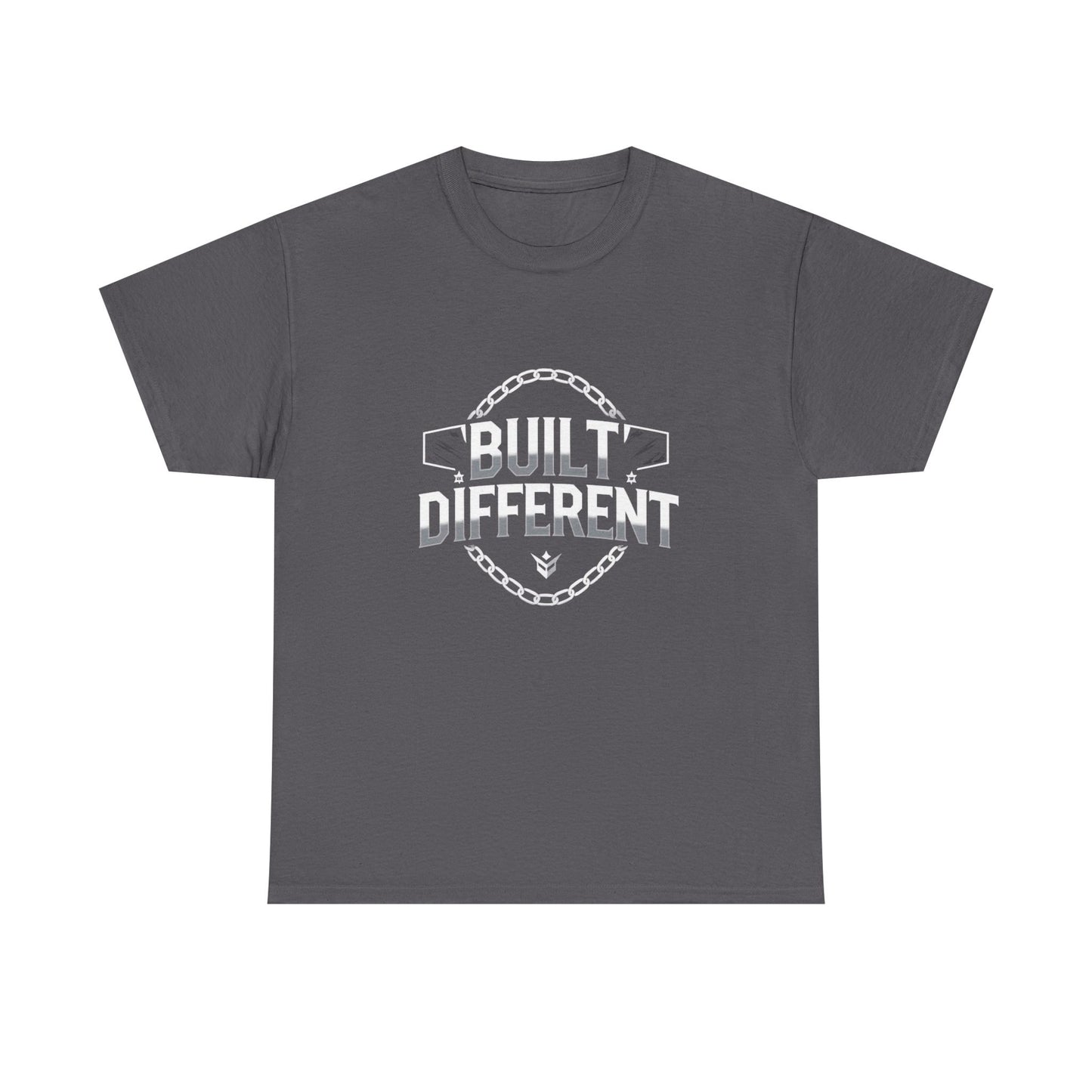 Built Different Tee — Motorcycle Chain Graphic T‑Shirt