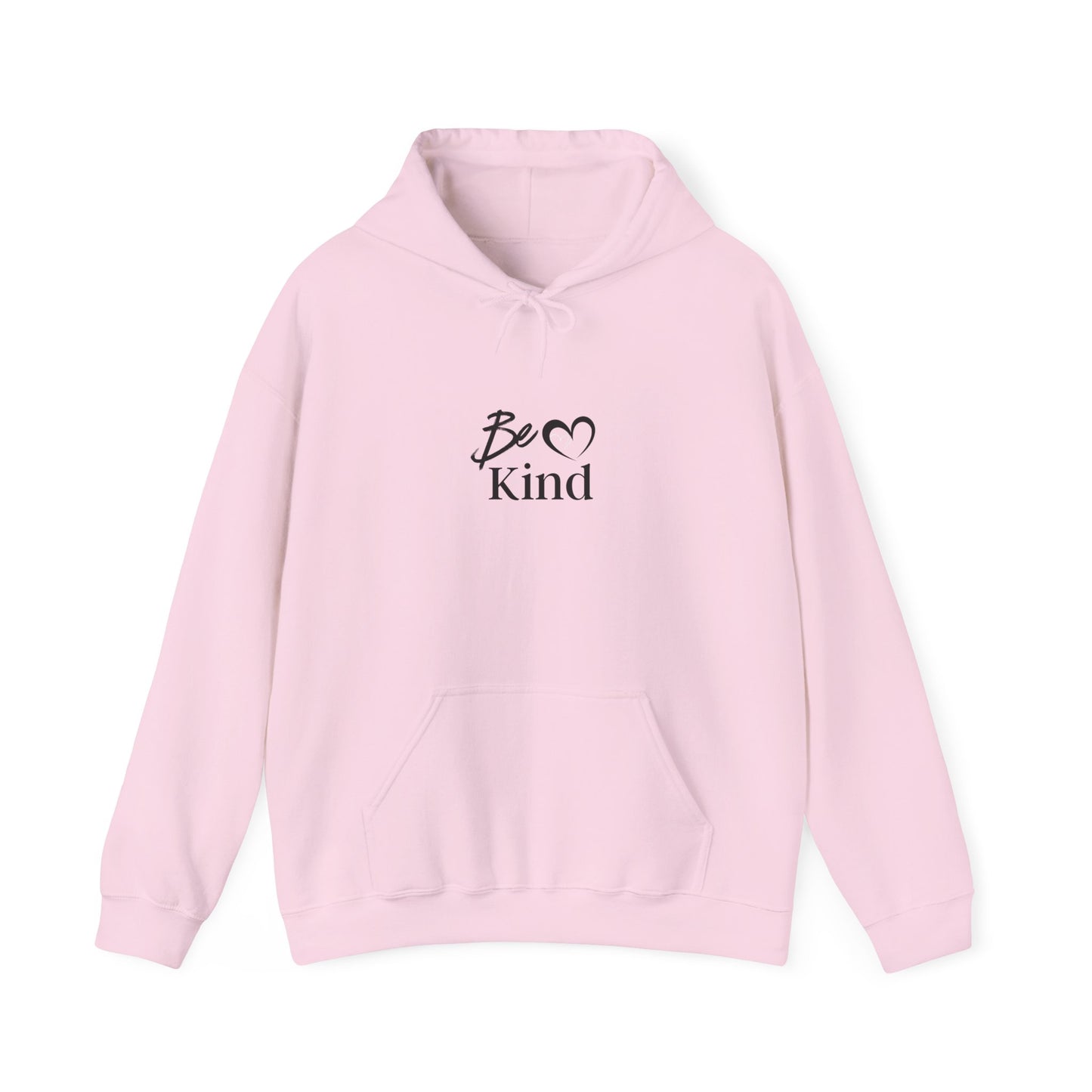 Kind Heart Hoodie — "Be Kind" Minimal Script Comfort Sweatshirt