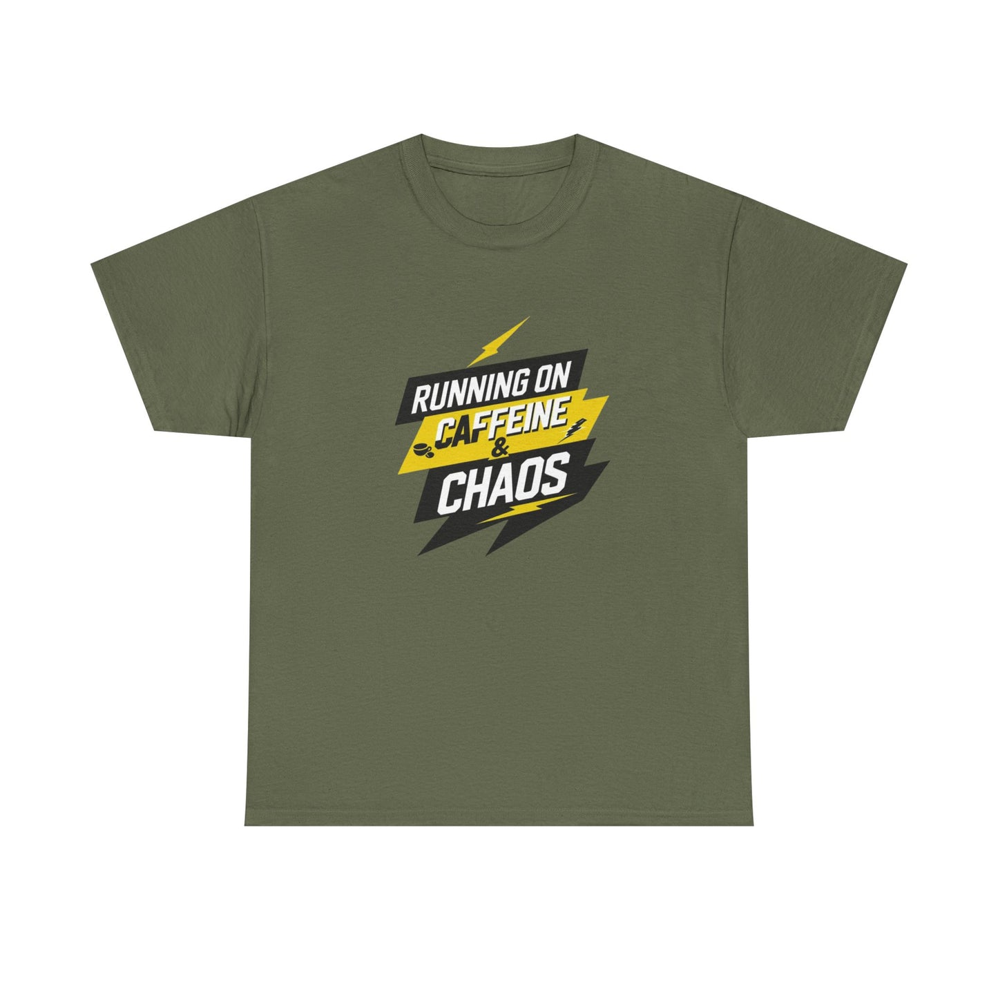 Running on Caffeine & Chaos T-Shirt