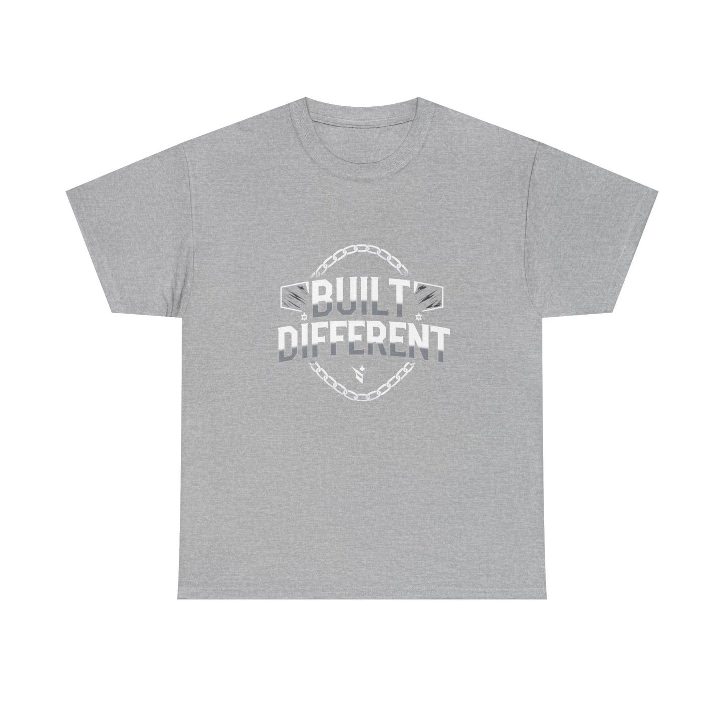 Built Different Tee — Motorcycle Chain Graphic T‑Shirt
