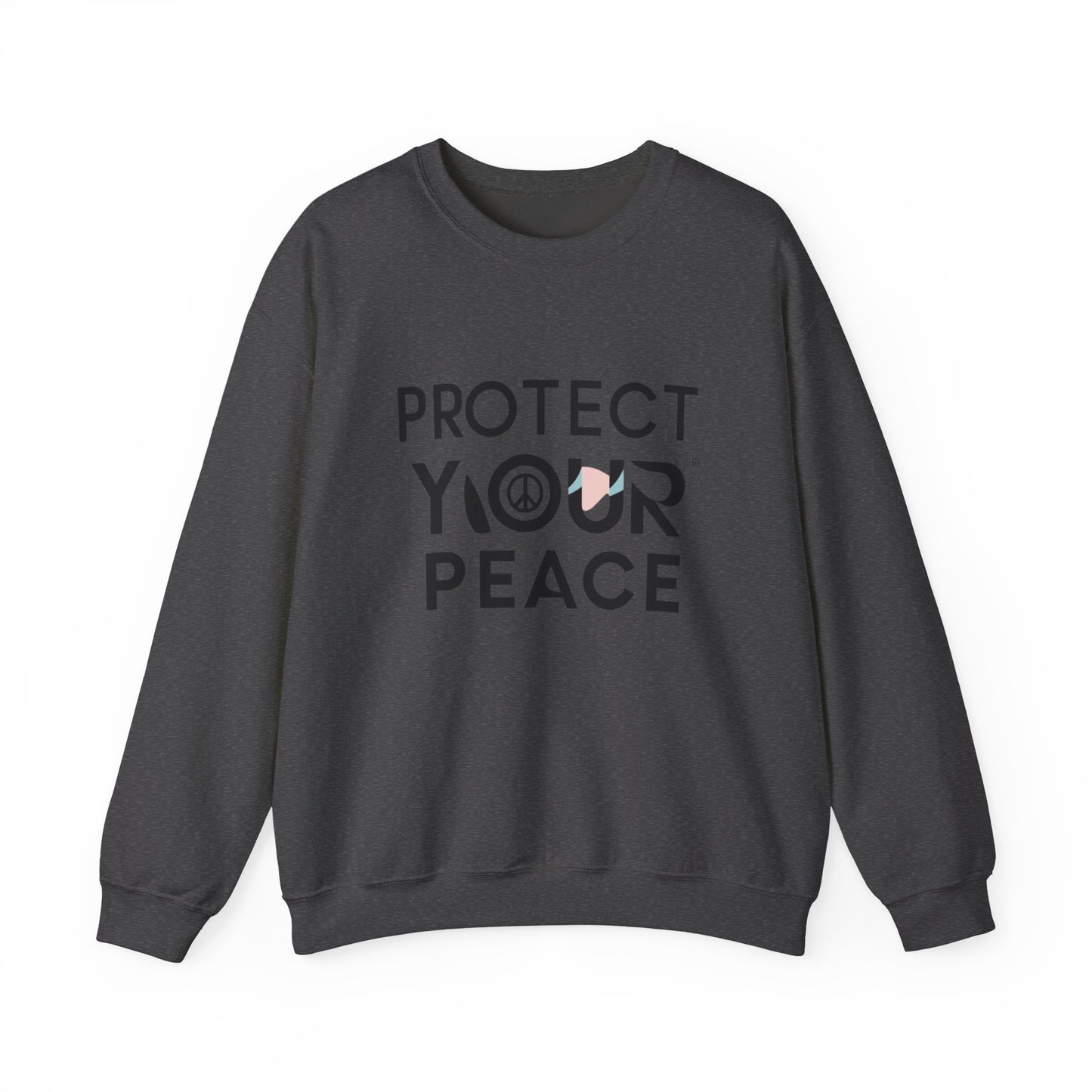 Protect Your Peace Sweatshirt — Cozy Crewneck with Peace Symbol