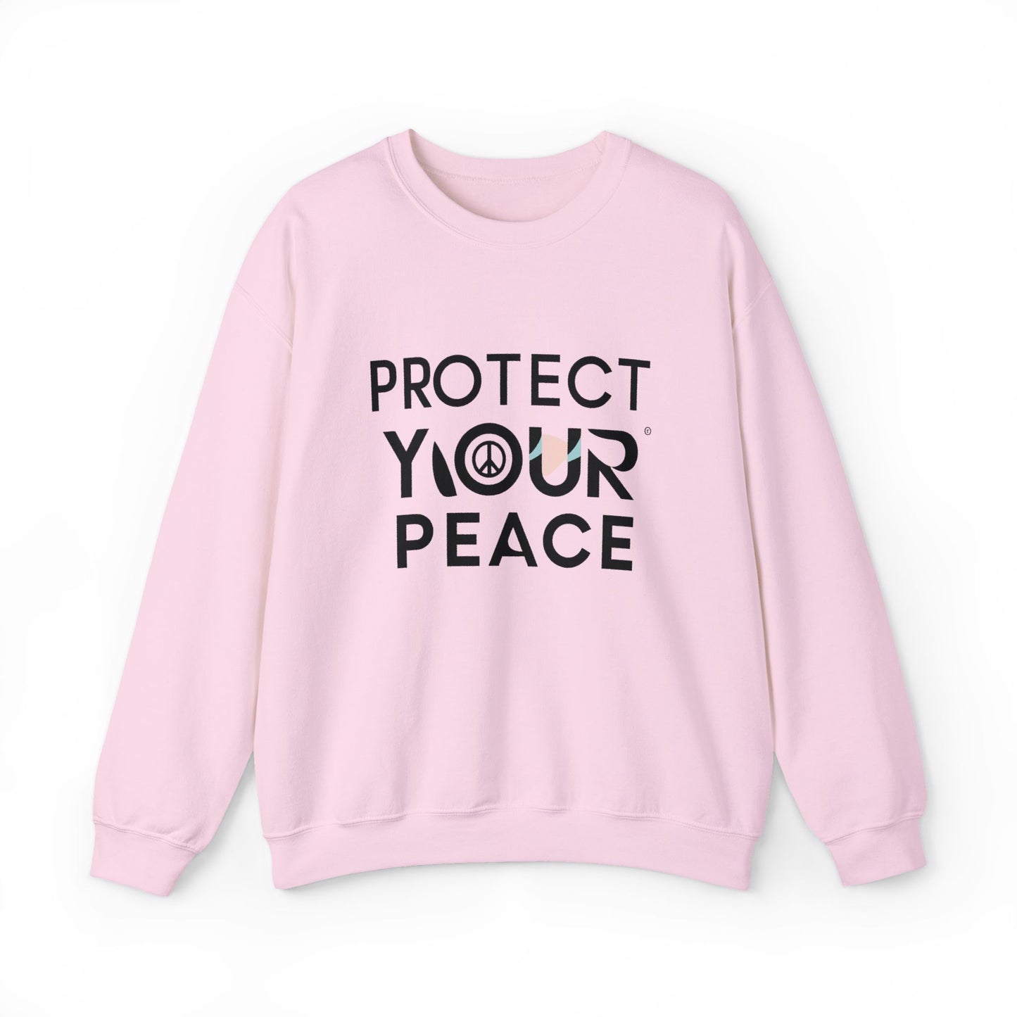 Protect Your Peace Sweatshirt — Cozy Crewneck with Peace Symbol