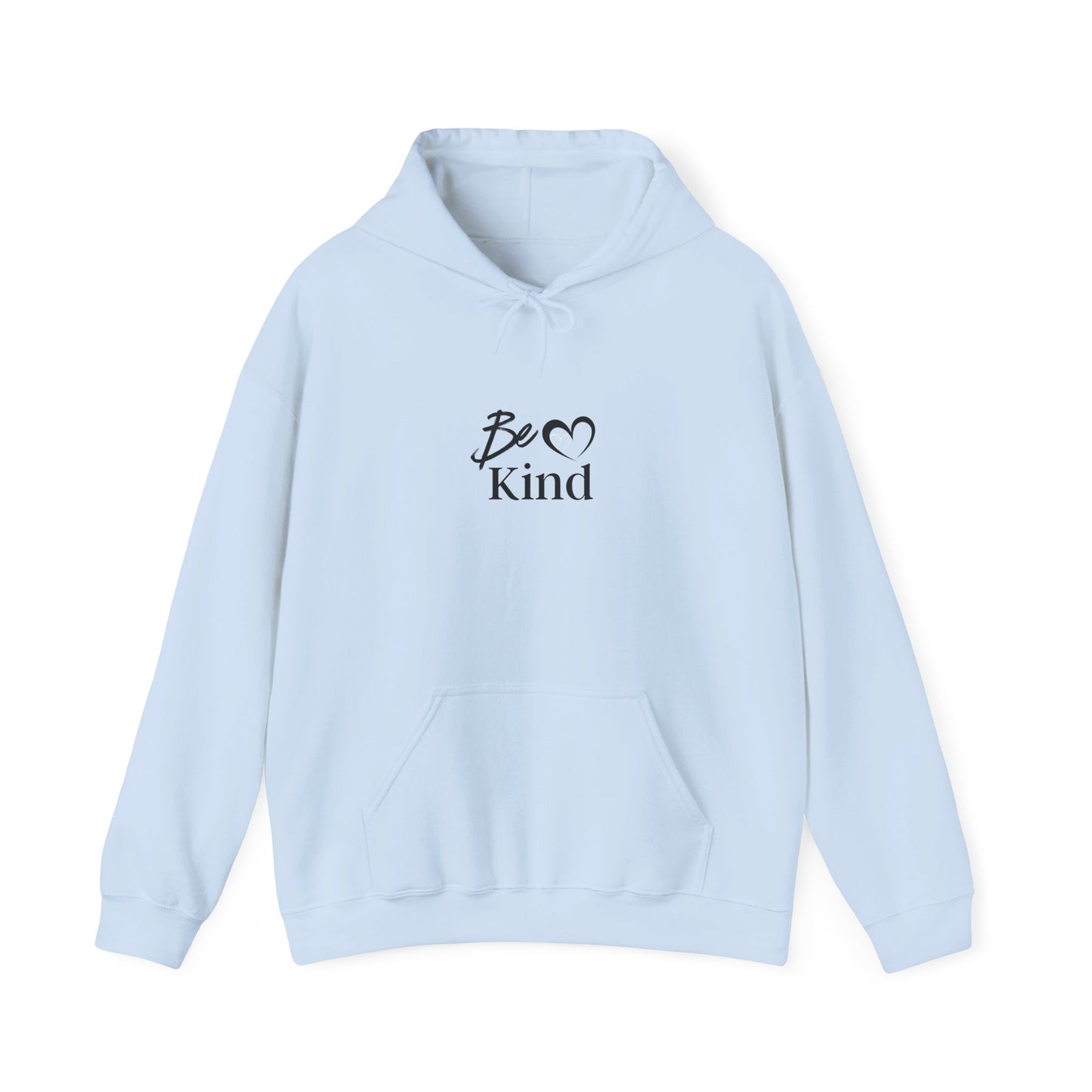Kind Heart Hoodie — "Be Kind" Minimal Script Comfort Sweatshirt