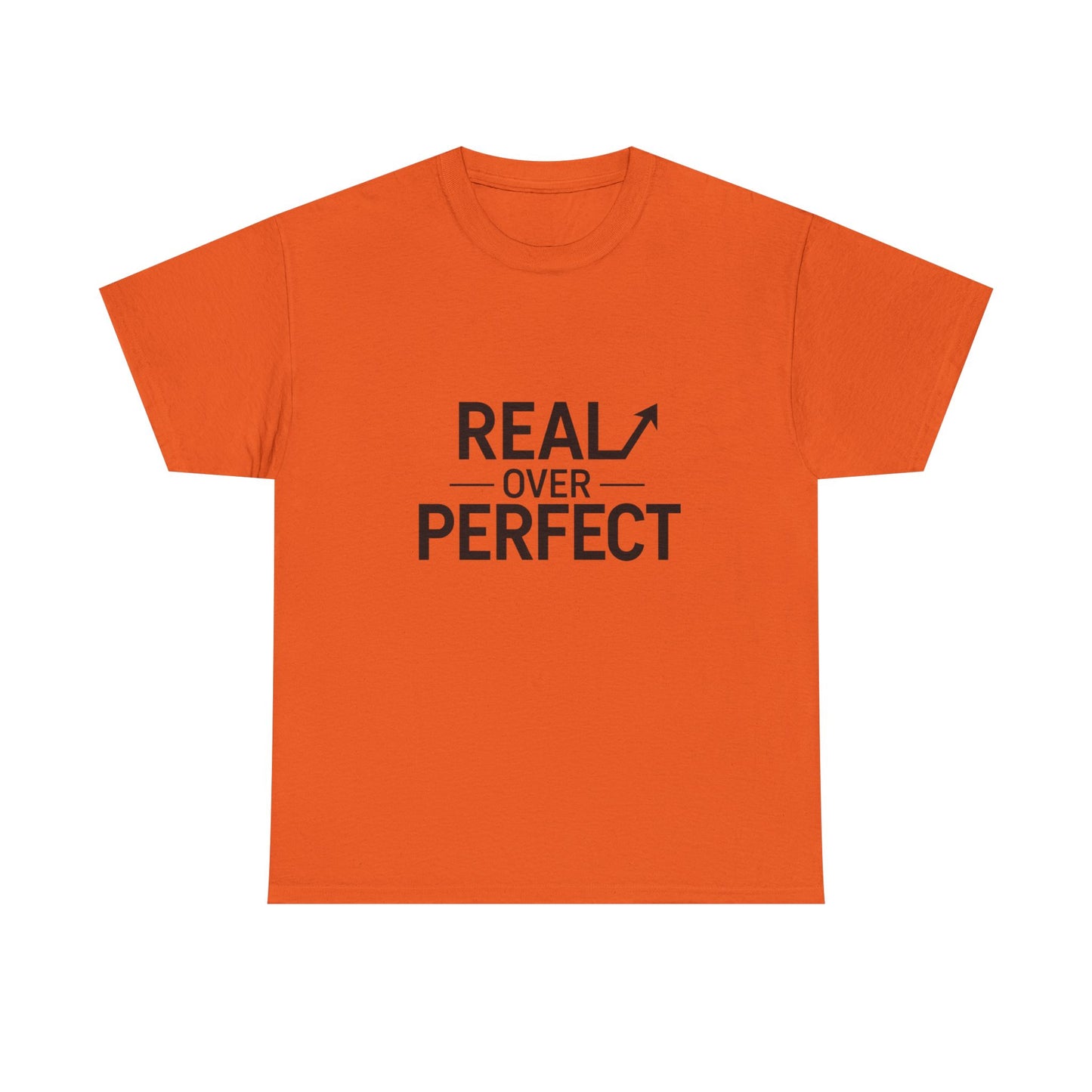 Real Over Perfect T-Shirt — Inspirational Christian Faith Tee