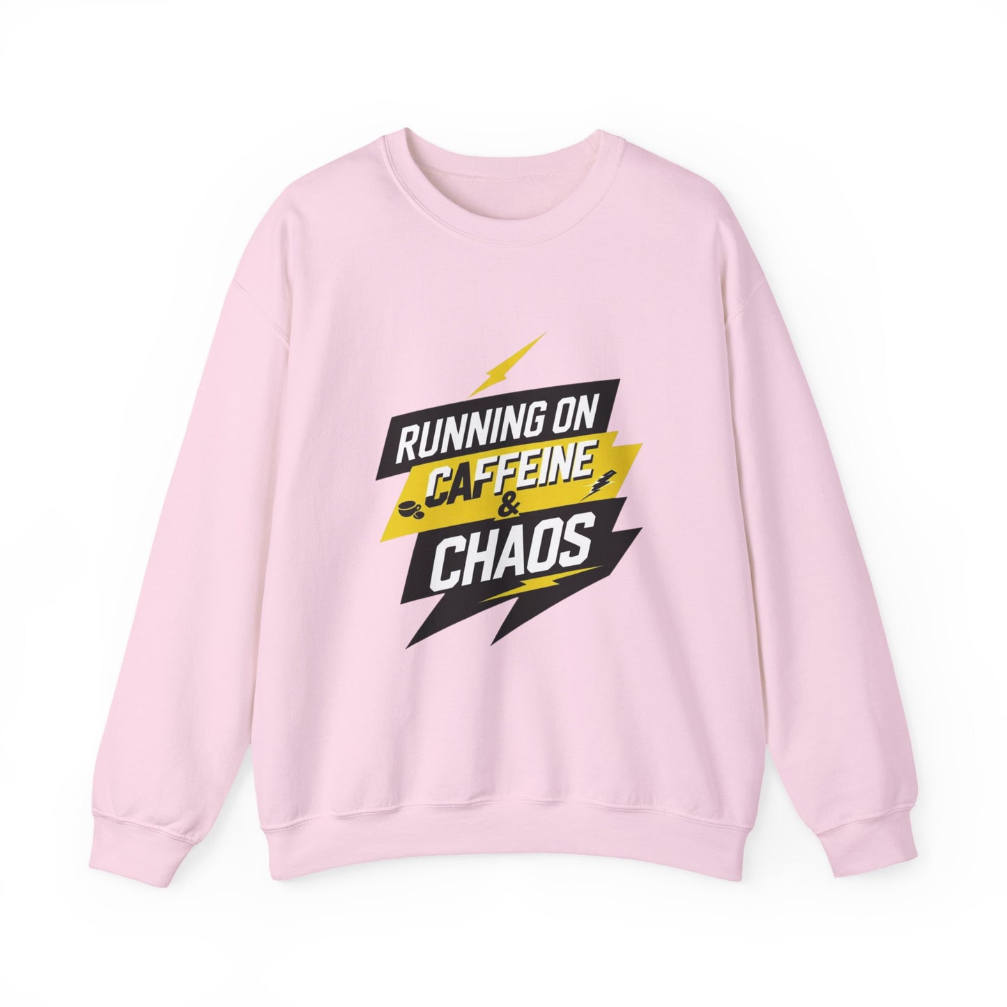Running on Caffeine & Chaos Crewneck Sweatshirt